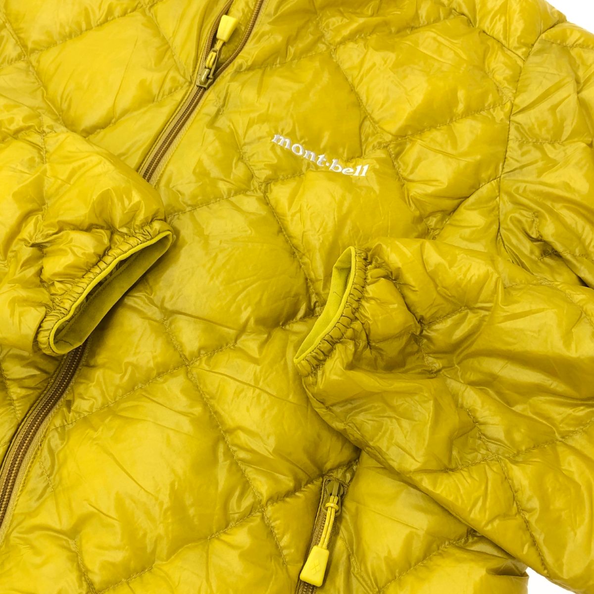 mont-bell モンベル ダウンジャケット サイズ:M イエロー レディース