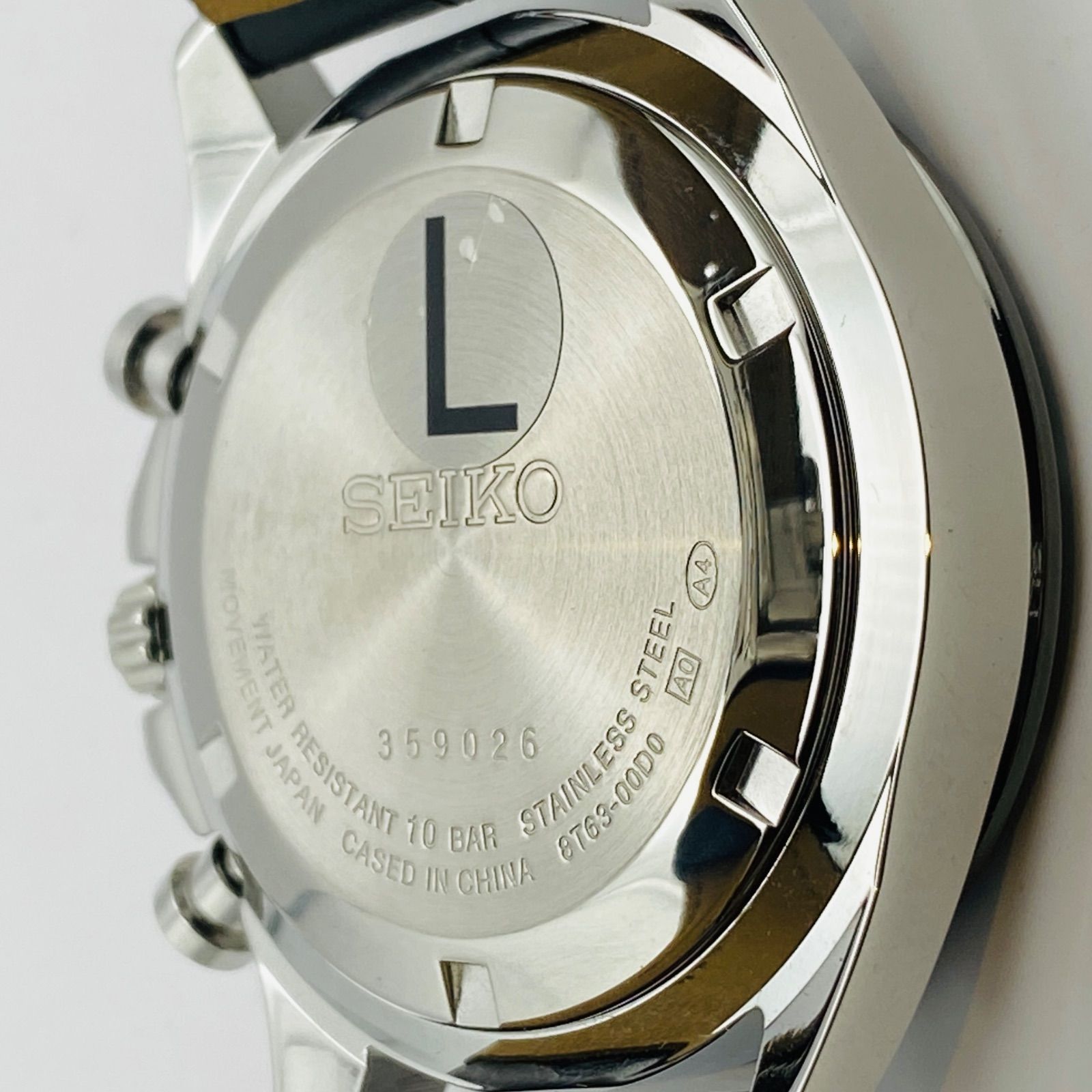 T076）未使用品 美品 稼動品 SEIKO セイコー セレクション クロノ 