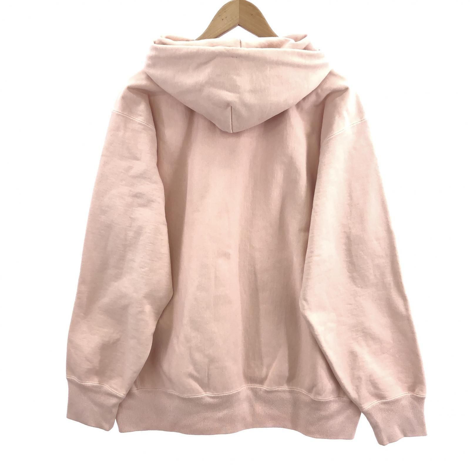 AURALEE SUPER MILLED SWEAT P/O PARKA ピンク 3 - メルカリ