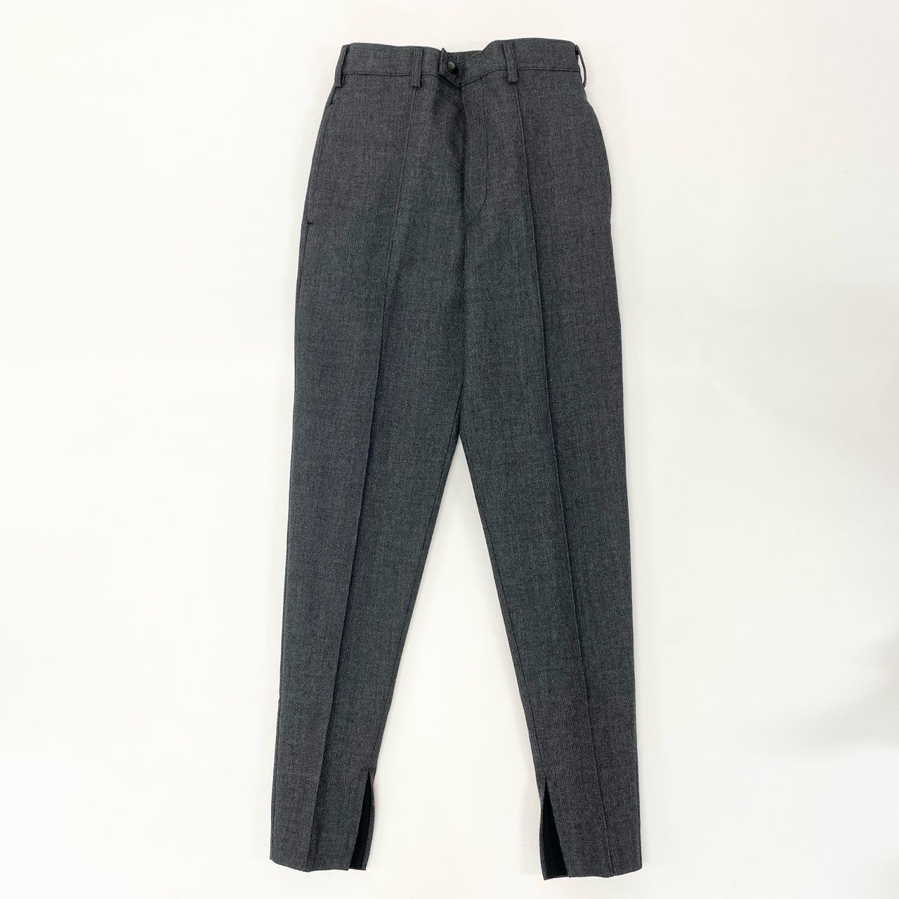 54h27 《極美品》 PRADA プラダ テクニカルギャバジン センタープレス 