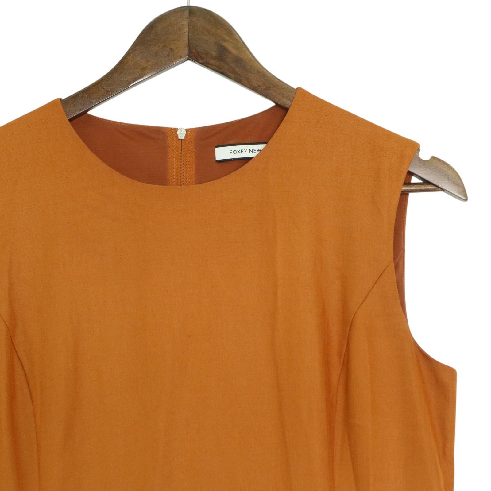 FOXEY NEW YORK フォクシー ワンピース Stretch Linen Dress