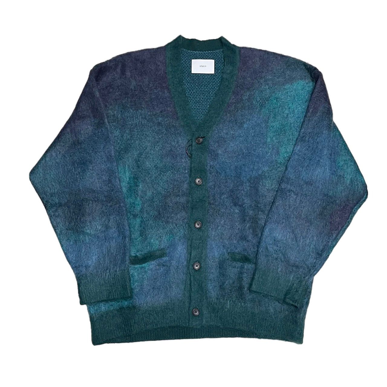 stein シュタイン 22AW GRADATION MOHAR CARDIGAN グラデーション 