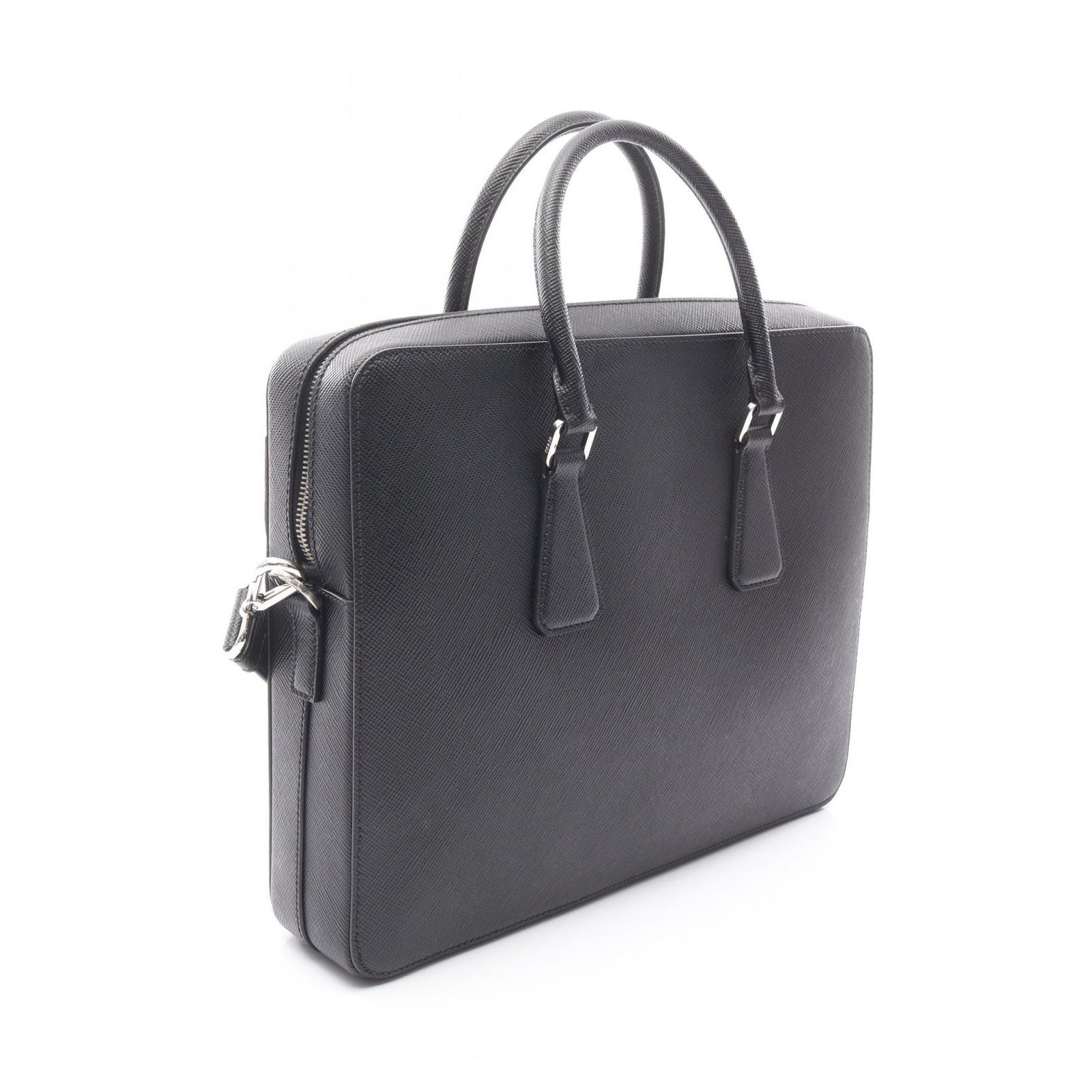 プラダ PRADA ビジネスバッグ 美品 黒 メンズ ブラック 美品】PRADA