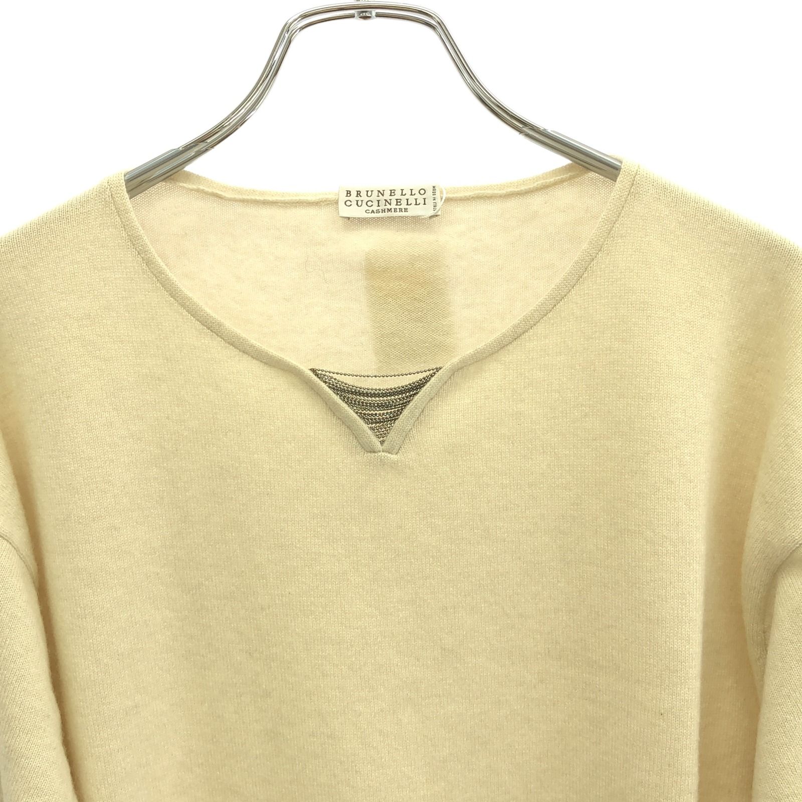 ブルネロクチネリ Brunello Cucinelli ニット セーター ホワイト