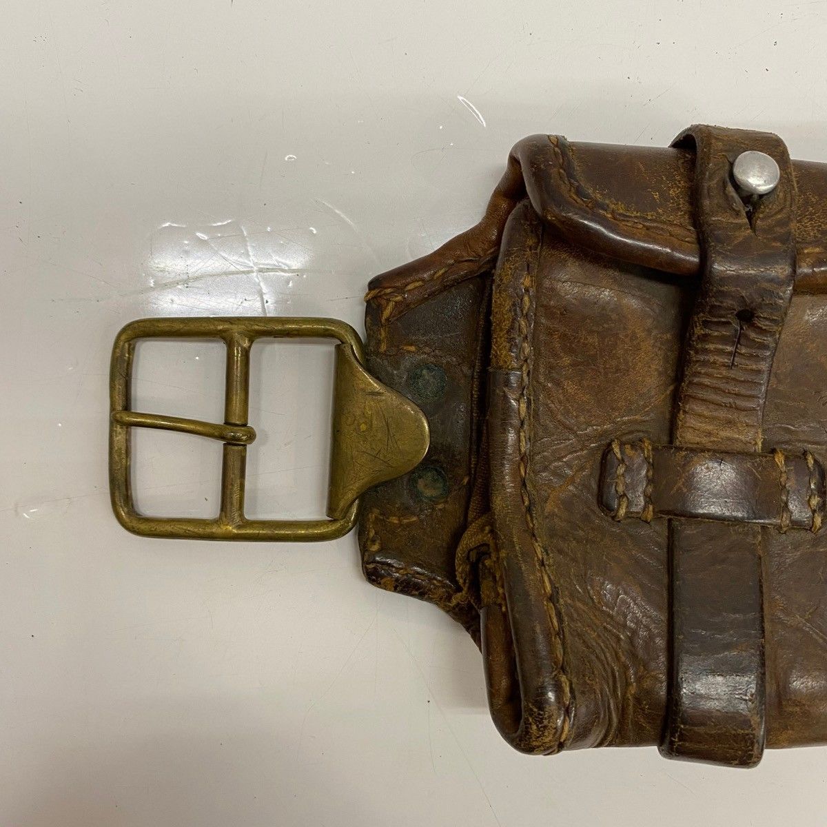 ヴィンテージ vintage スウェーデン軍 バンダリアポーチ 5連