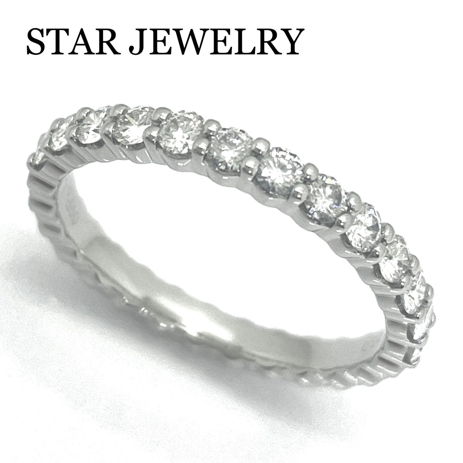 STAR JEWELRY / スタージュエリー ハーフエタニティ ダイヤリング 0.50