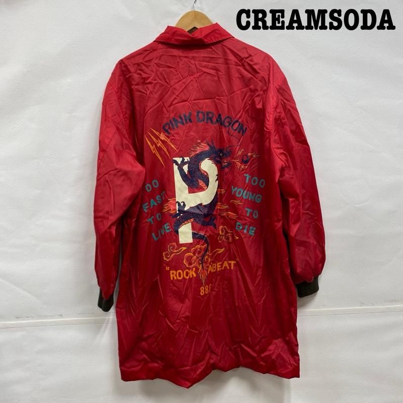 CREAM SODA PINK DRAGON JACKET クリームソーダ　L 楽天市場】【送料無料】CREAM SODA / クリームソーダ PINK