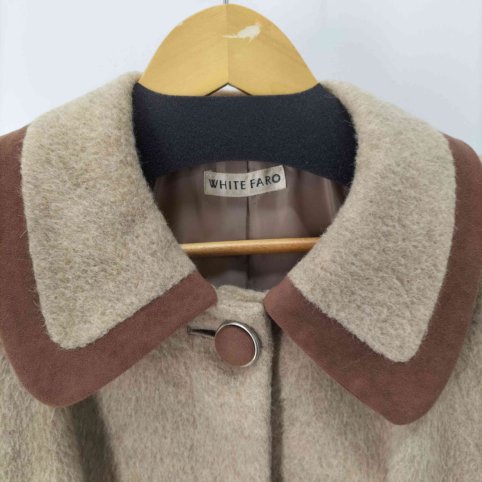 バーバリーブルーレーベル BURBERRY BLUE LABEL アンゴラ混 ミックス