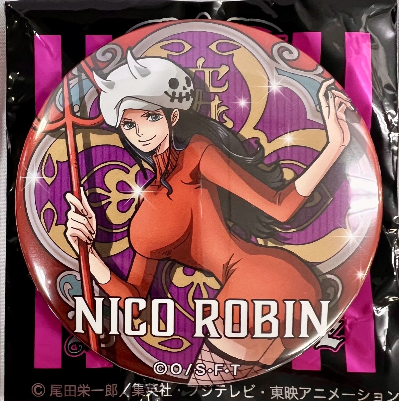 ワンピース ロビン 缶バッジ 7種9個セット まとめ売り - メルカリ