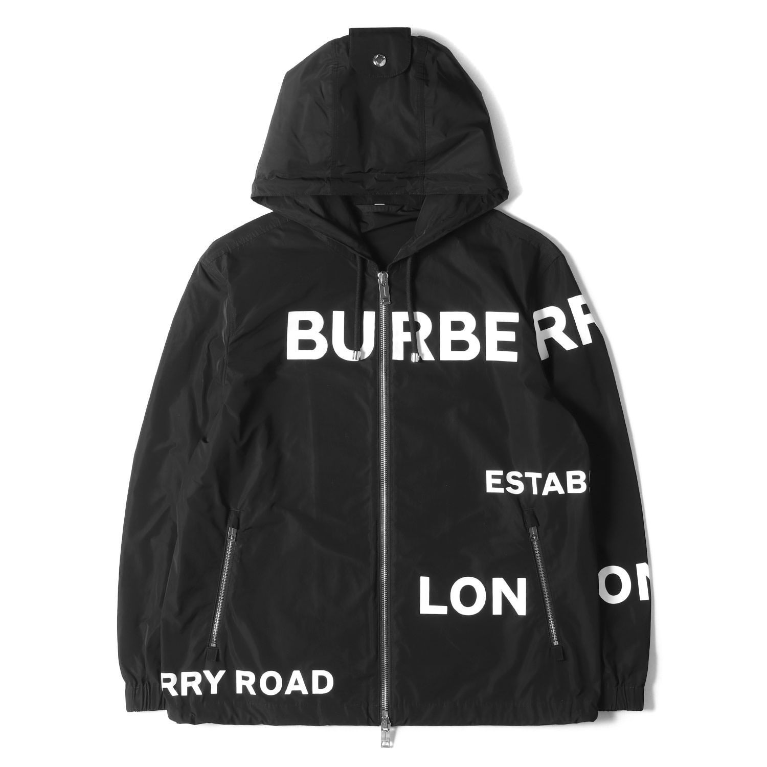 BURBERRY ナイロンジャケット ジップパーカー