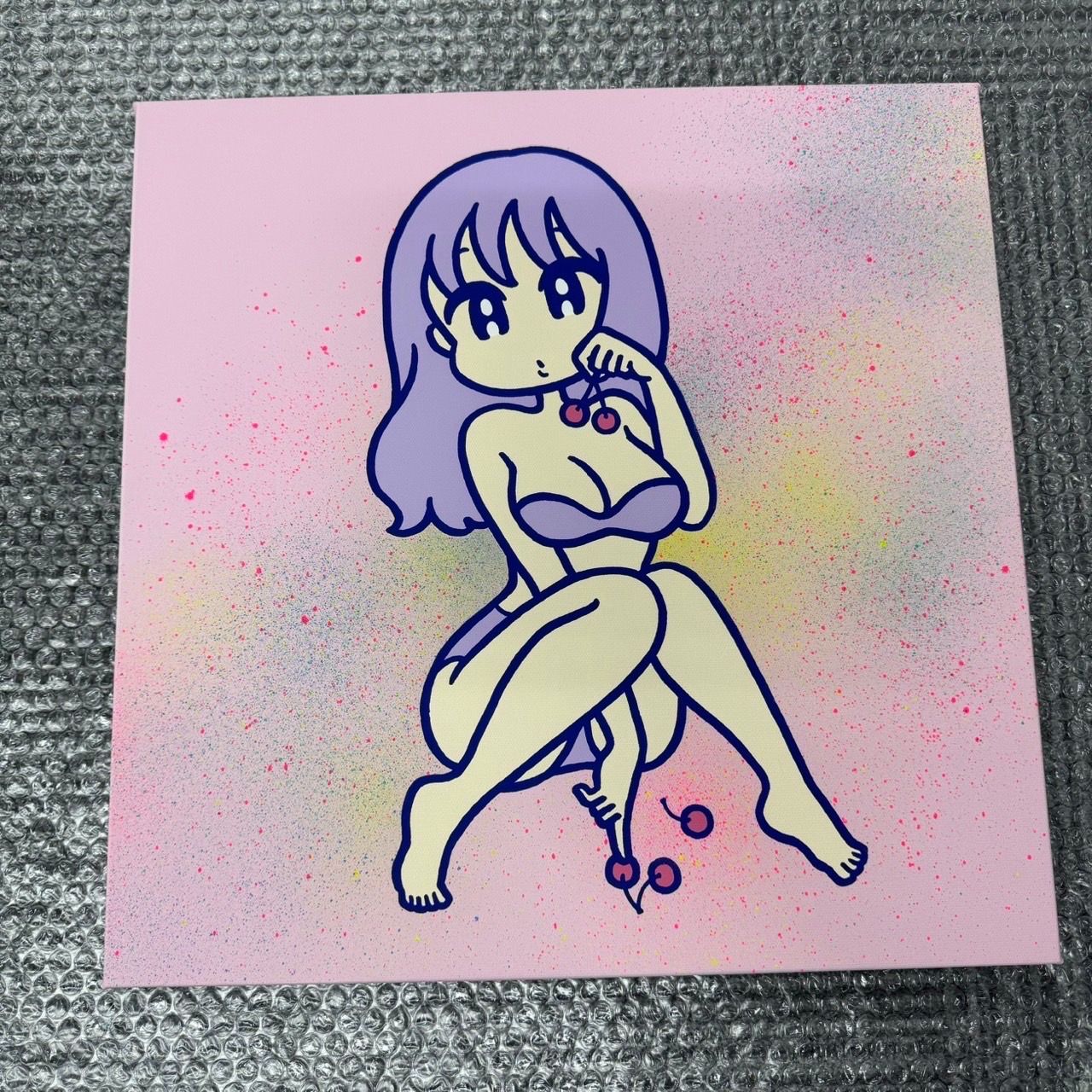 TOKYO CULTUART by BEAMS Conix PINK ED30 LET'S GET NAKED ビームス コニックス シルクスクリーン 版画 未使用
