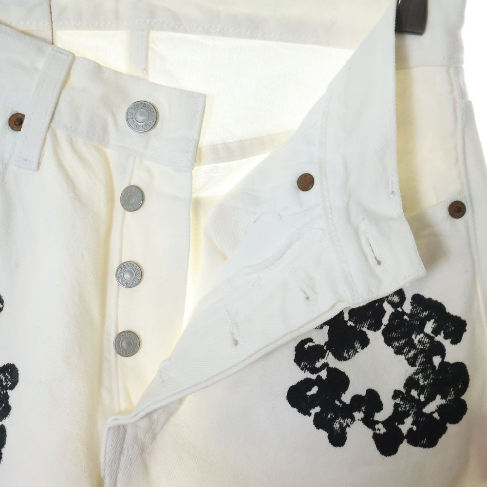Denim Tears×LEVI’S デニムティアーズ×リーバイス　フラワー刺繍 DENIM TEARS×LEVI'S 501コラボデニムスタイル.2022.4.1. | 2338