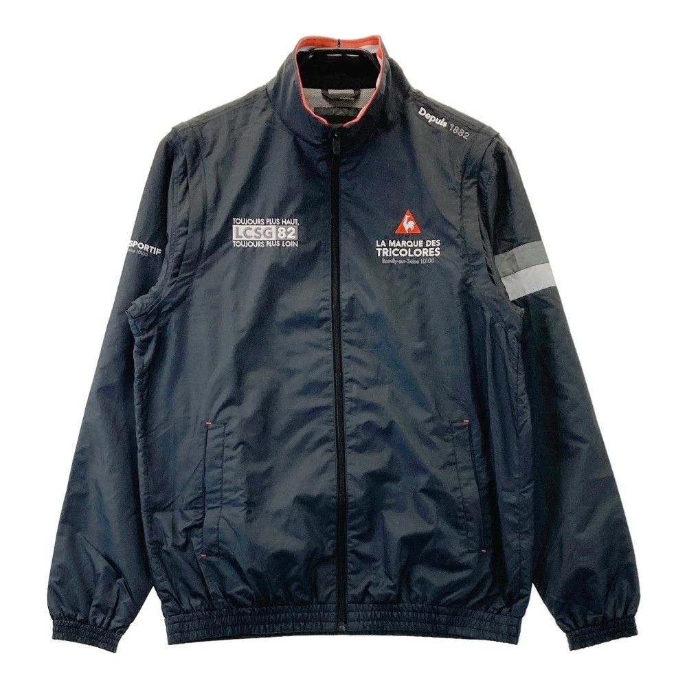 サイズ：L LE COQ GOLF ルコックゴルフ  2WAY 裏メッシュ ジップジャケット  ブラック系 [240101432881] ゴルフウェア メンズ ストスト 楽天市場】LE COQ GOLF ルコックゴルフ 2WAY 裏メッシュ ジップ