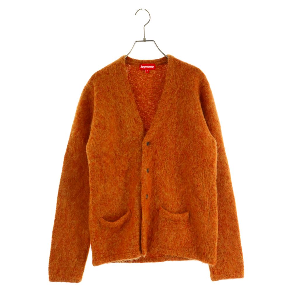 SUPREME (シュプリーム) 15AW Heather Mohair Cardigan ヘザーモヘアカーディガン リアルベージュ - メルカリ