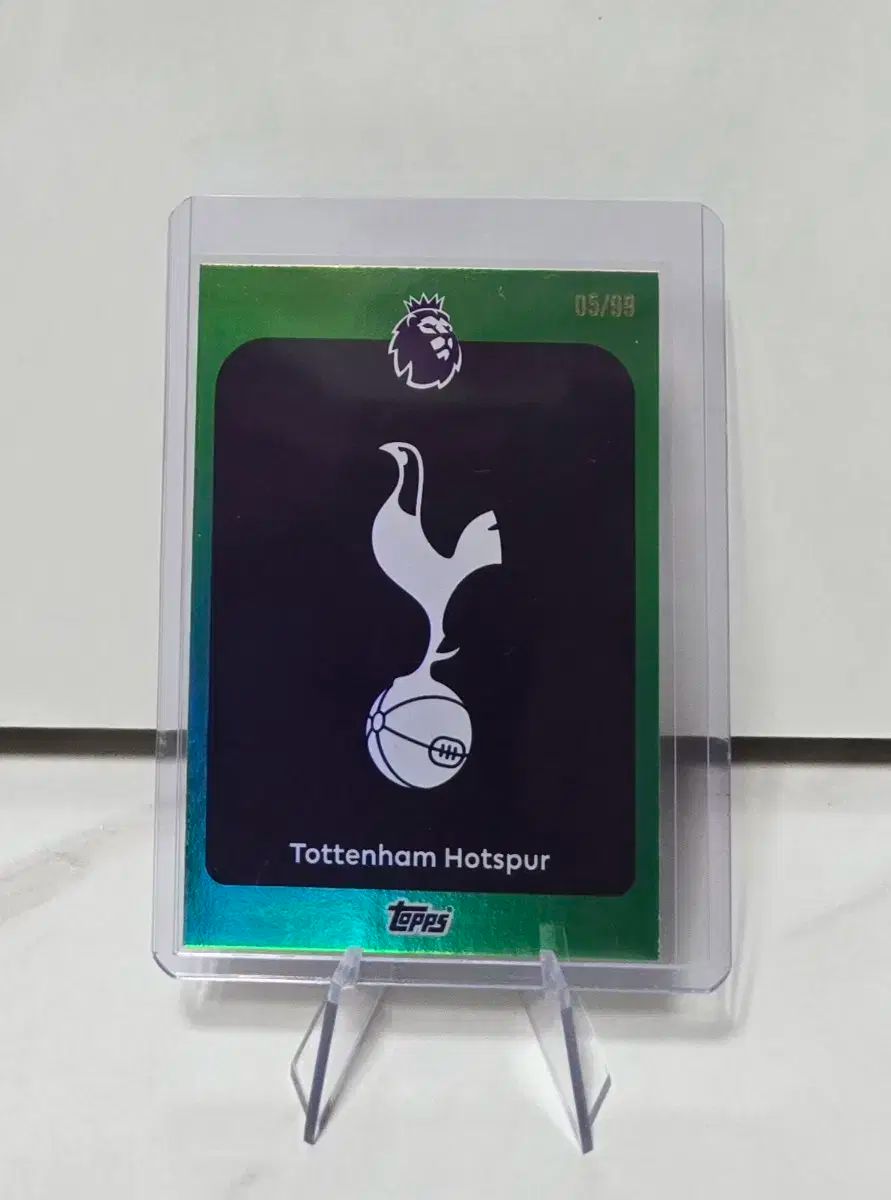 トップス TOPPS トッテナム ホットスパー バッジ 99限定 99枚限定 直筆