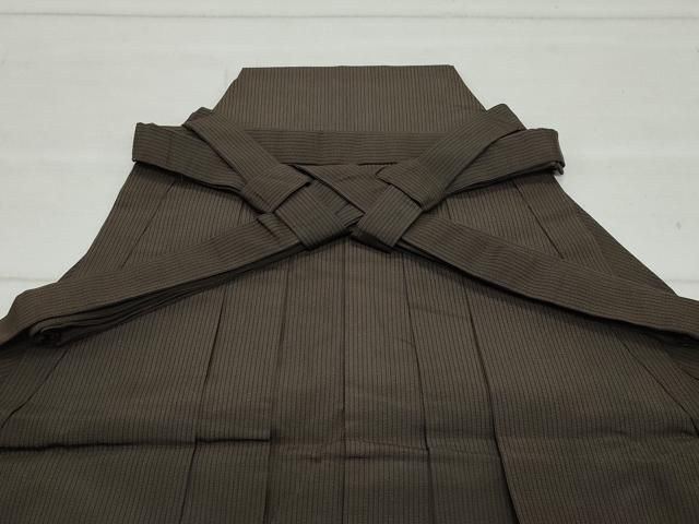 平和屋着物 男性 馬乗り袴 間道 正絹 CAAX1106vf