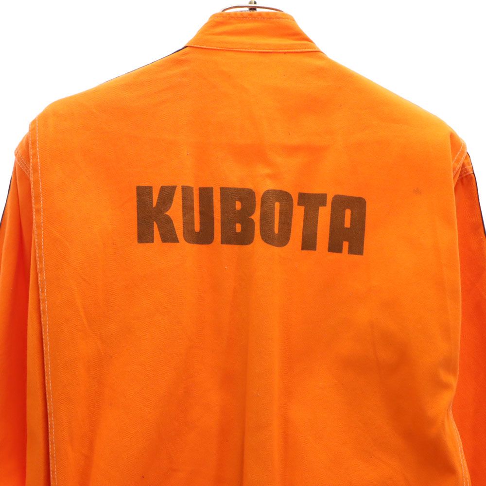 KUBOTA つなぎ LL オレンジ系 KUBOTA 作業着 作業服 メンズ