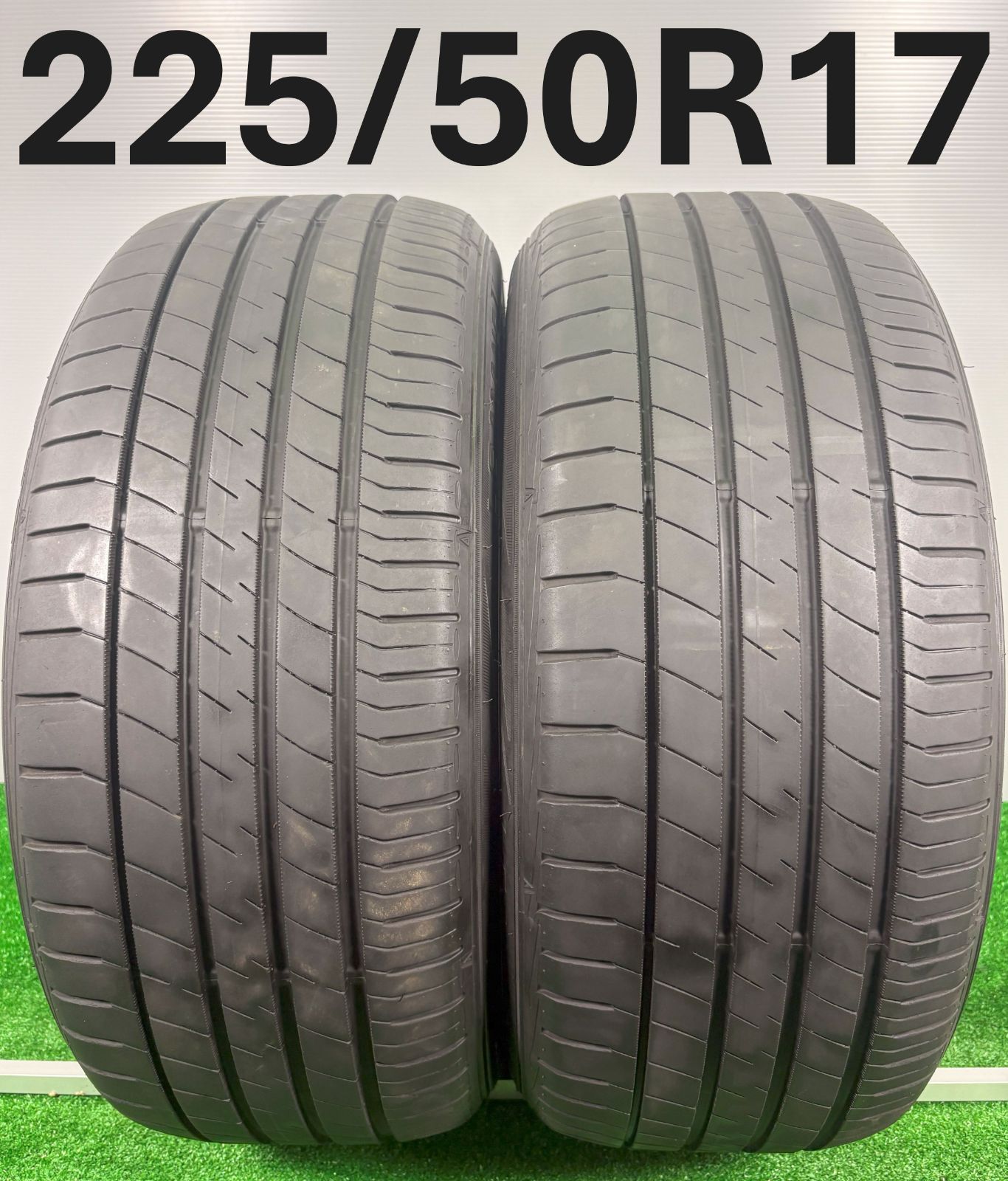 送料無料 225|50R17 ダンロップ LEMANS V 2021年製 2本 夏タイヤ ノーマル TA568