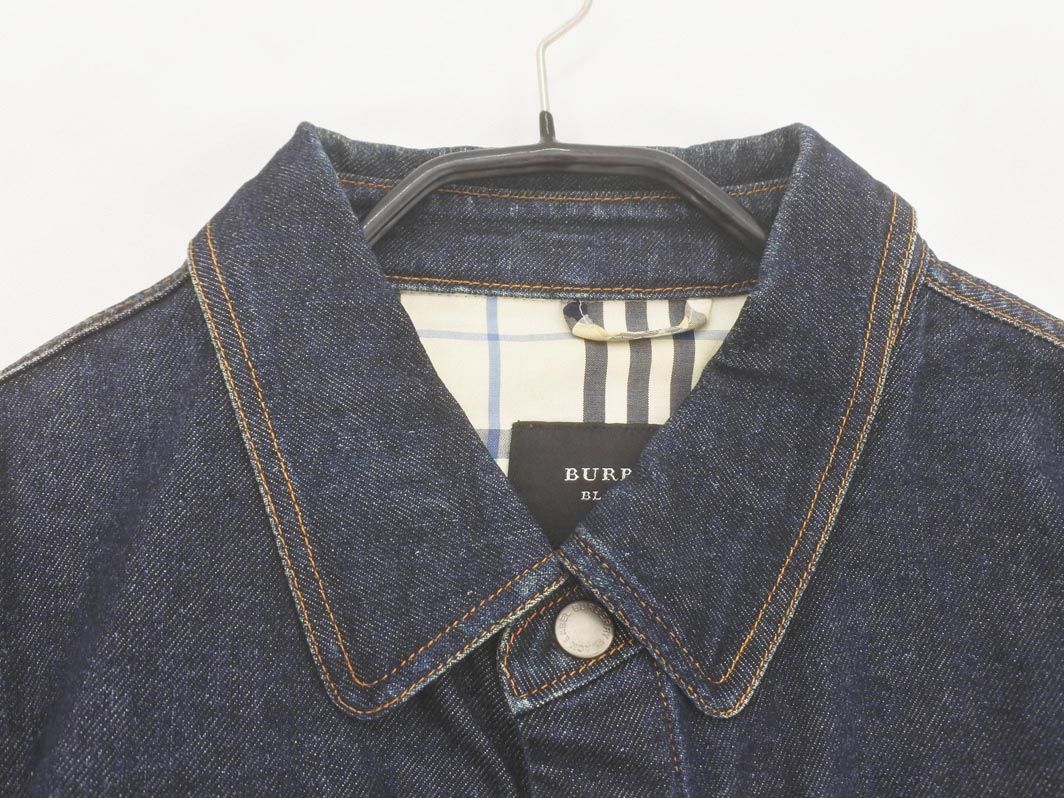 BURBERRY BLACK LABEL ブルー デニムジャケット Mサイズ BURBERRY BLACK LABEL デニムジャケット 美品 Mサイズ - メルカリ