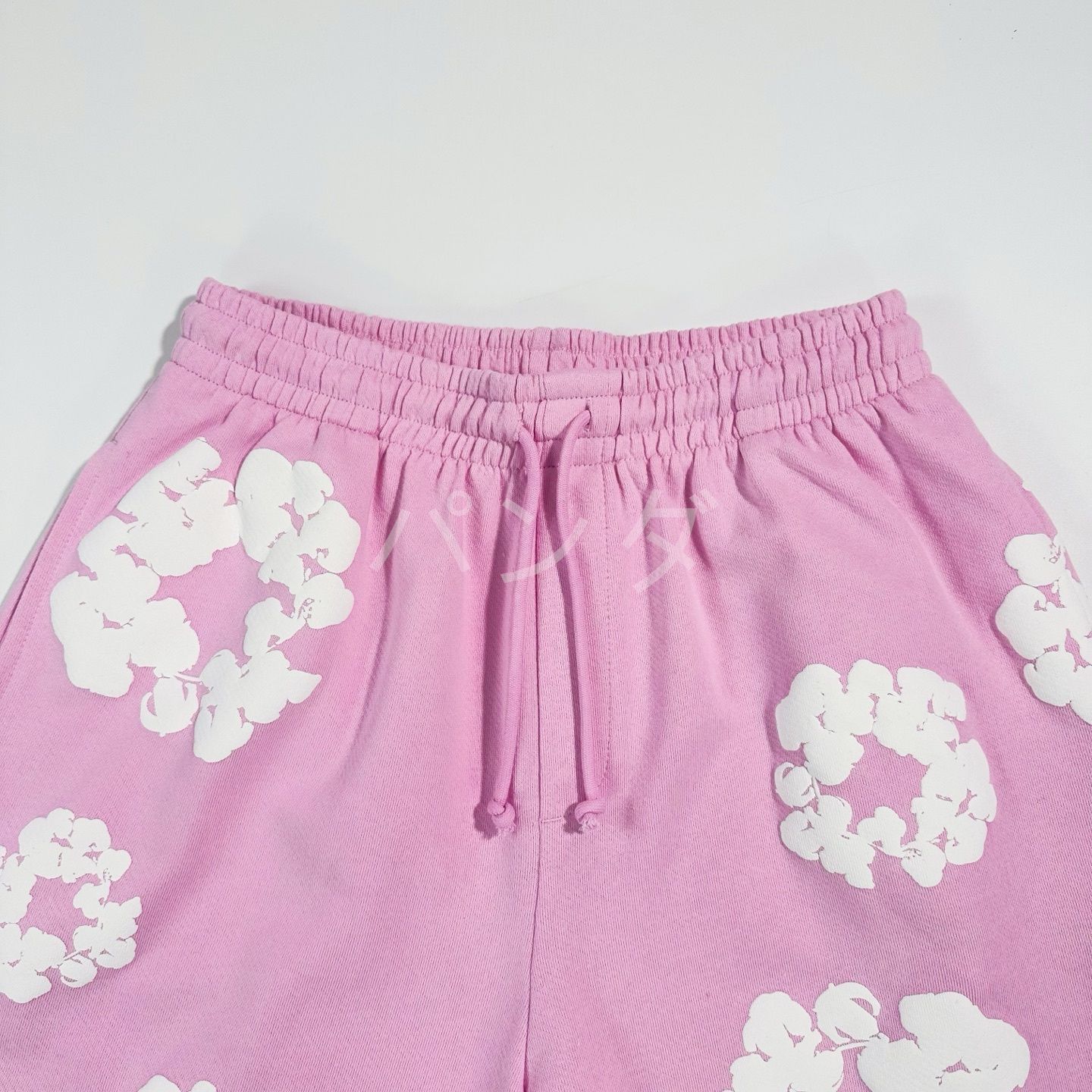 DENIM TEARS デニムティアーズ スウェットハーフパンツ ピンク