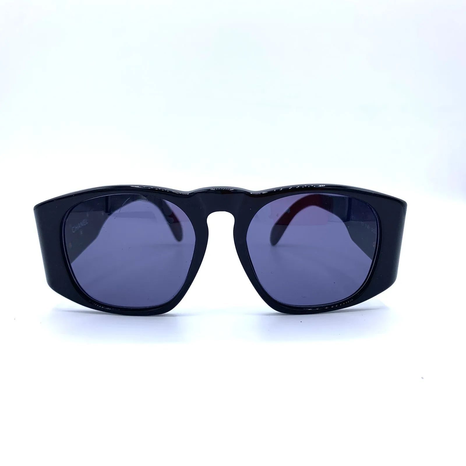 ▽CHANEL/シャネル ココマーク サングラス ブラック 01451 94305