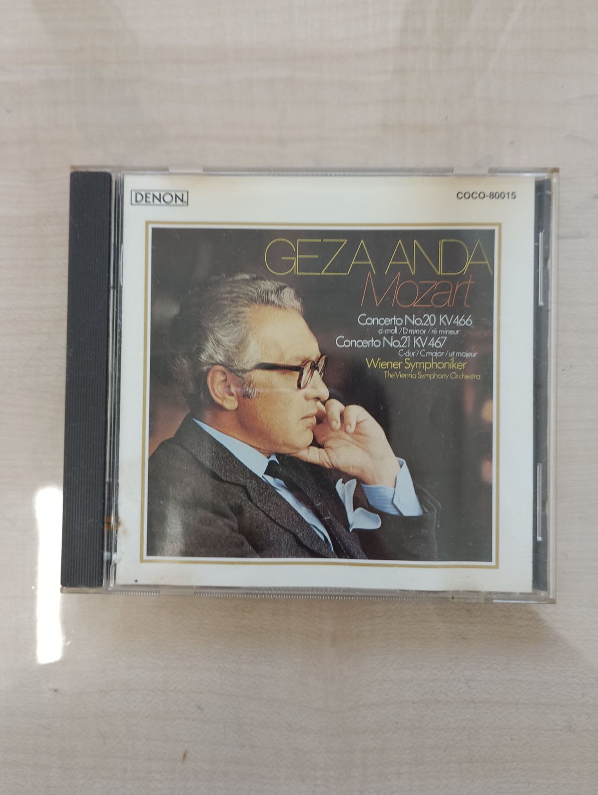 【売約済】アンダ／モーツァルト:ピアノ協奏曲第20番&第21番 Amazon.co.jp: モーツァルト:ピアノ協奏曲第20番&第21番