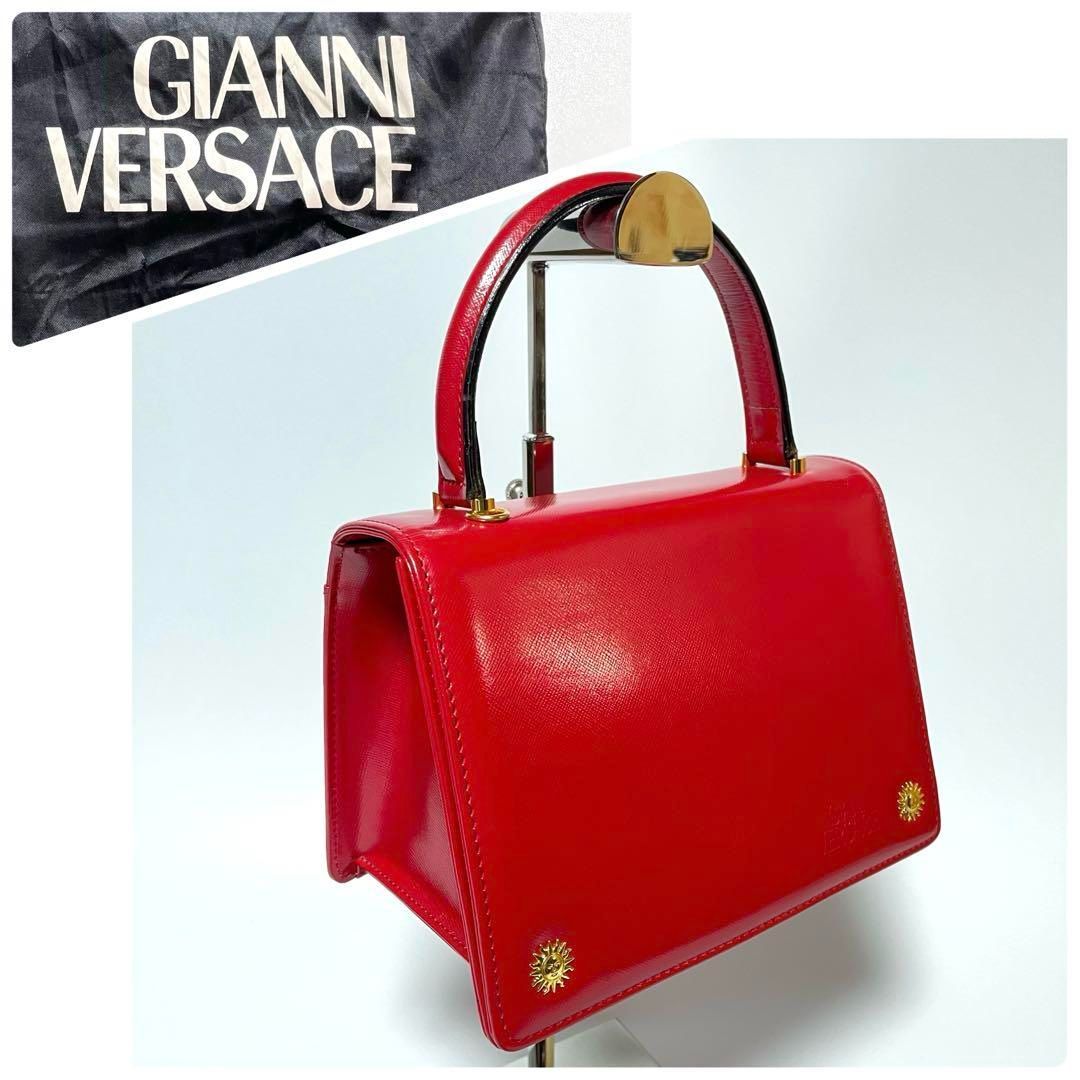 GIANNI VERSACE ジャンニヴェルサーチ ハンドバッグ サンバースト 