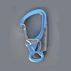 ブルー rocTeryx(ロックテリクス) 登山 クライミング カラビナ ヴィアフェラータ ブルー RTAF61014