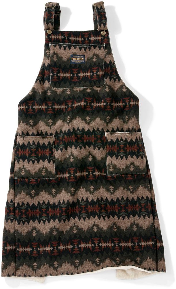 ペンドルトン PENDLETON アウトドア ウールオーバーオールエプロン WOOL OVERALL APRON エプロン ウール 調理 料理 キャンプ グランピング BBQ バーベキュー 19801829 021 SONORAOLIVE