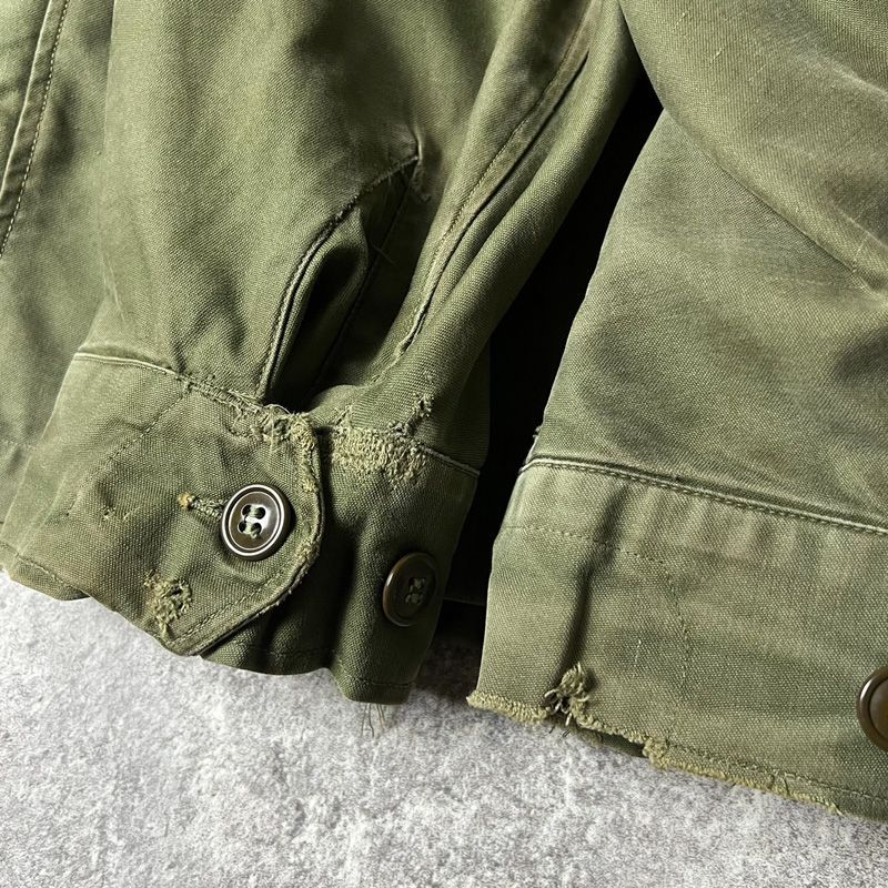 50s US ARMY M-51 前期 フィールドジャケット M65 米軍 50s 米軍 U.S.ARMY パッチ付き M-51 フィールドジャケット