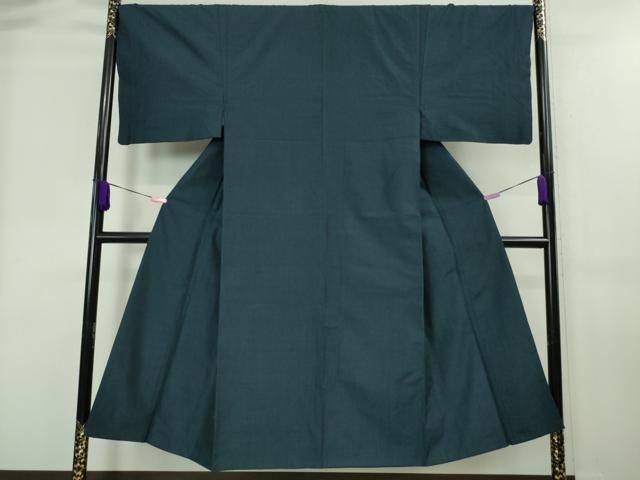 平和屋着物■極上　夏物　夏お召　もじり織　雅すかし　豊渡工房謹製　黒地　証紙付き　逸品　未使用　DZAA7632kh5 平和屋着物□極上 夏物 夏お召 もじり織 雅すかし 豊渡工房謹製 黒地