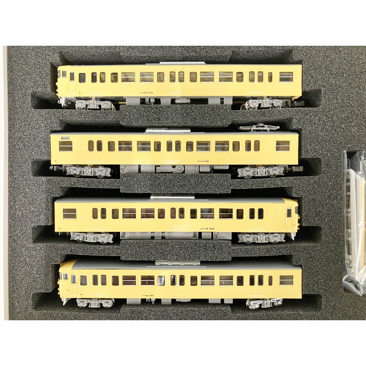 【動作保証】GREEN MAX グリーンマックス 31727 JR 115系 1000番台 30N車 D-19 + A-14 黄色 7両編成 鉄道模型 Nゲージ  美品 B8961937