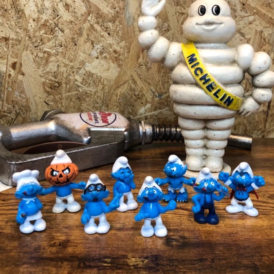 スマーフ PVC フィギュア 8体セット Smurf アメリカン雑貨 - メルカリ