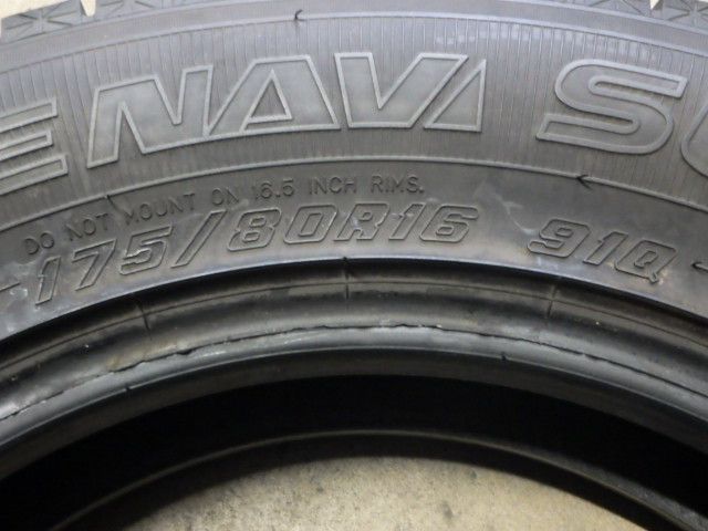 SP465 送料無料●2025年製造 約7.5部山●Good YEAR ICENAVI SUV●175|80R16●4本 FFCRYSTALESIA_COM