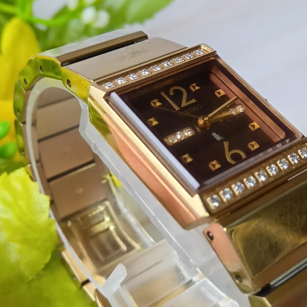 稼働 SEIKO Lukia 腕時計 カリテ ダイヤ バングル レディース863 稼働 SEIKO Lukia 腕時計 カリテ ダイヤ バングル レディース863