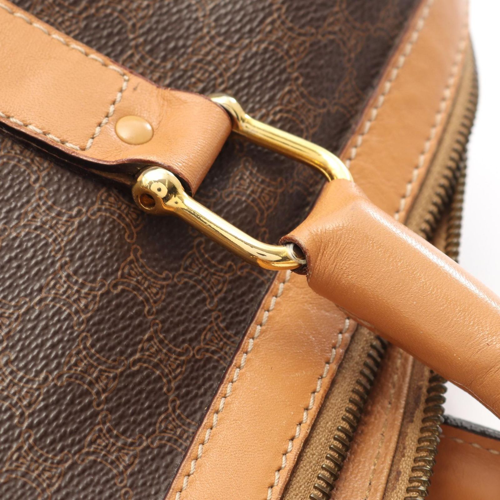 CELINE セリーヌ マカダム ボストンバッグ DECORATOM_COM_BR