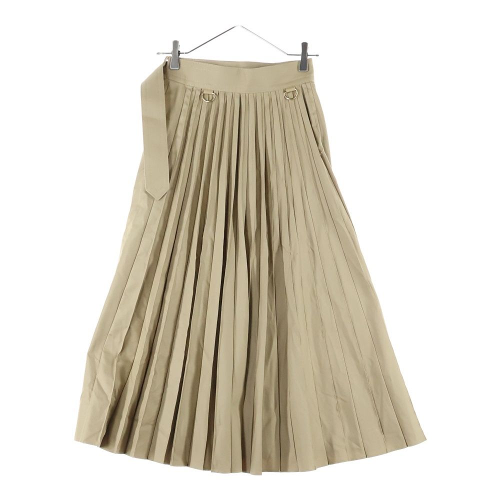 Sacai サカイ 23AW Cotton Gabardine Skirt コットンギャバーディンスカート ベージュ レディース 23-06965