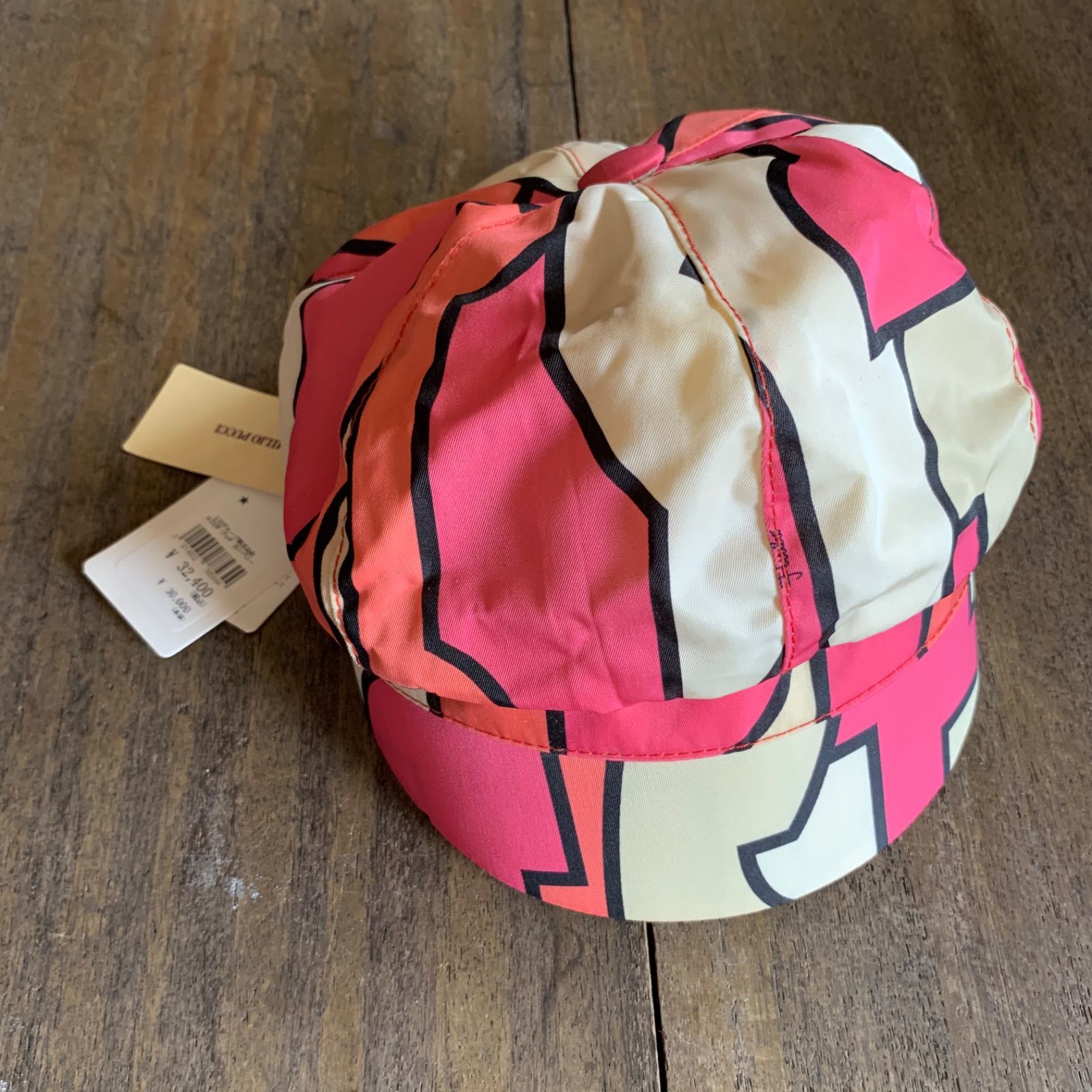 エミリオプッチ　キャスケット 新品 EMILIO PUCCI エミリオ プッチ キャスケット 帽子 キャップ