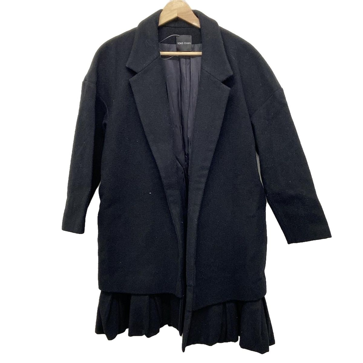 ヨーコ チャン コート サイズ36 S - 黒
