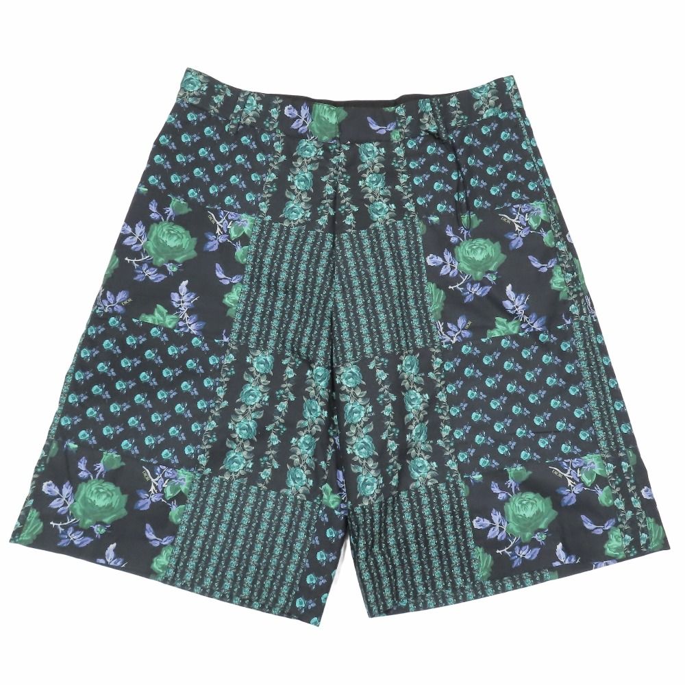 未使用 22AW DIOR ディオール 花柄 ローズ パッチワーク ショート  