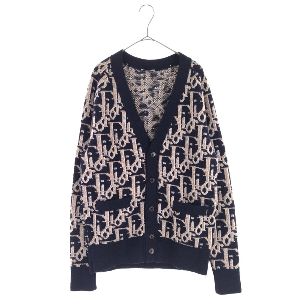 DIOR | フード付き リバーシブル カーディガン ディオール オブリーク