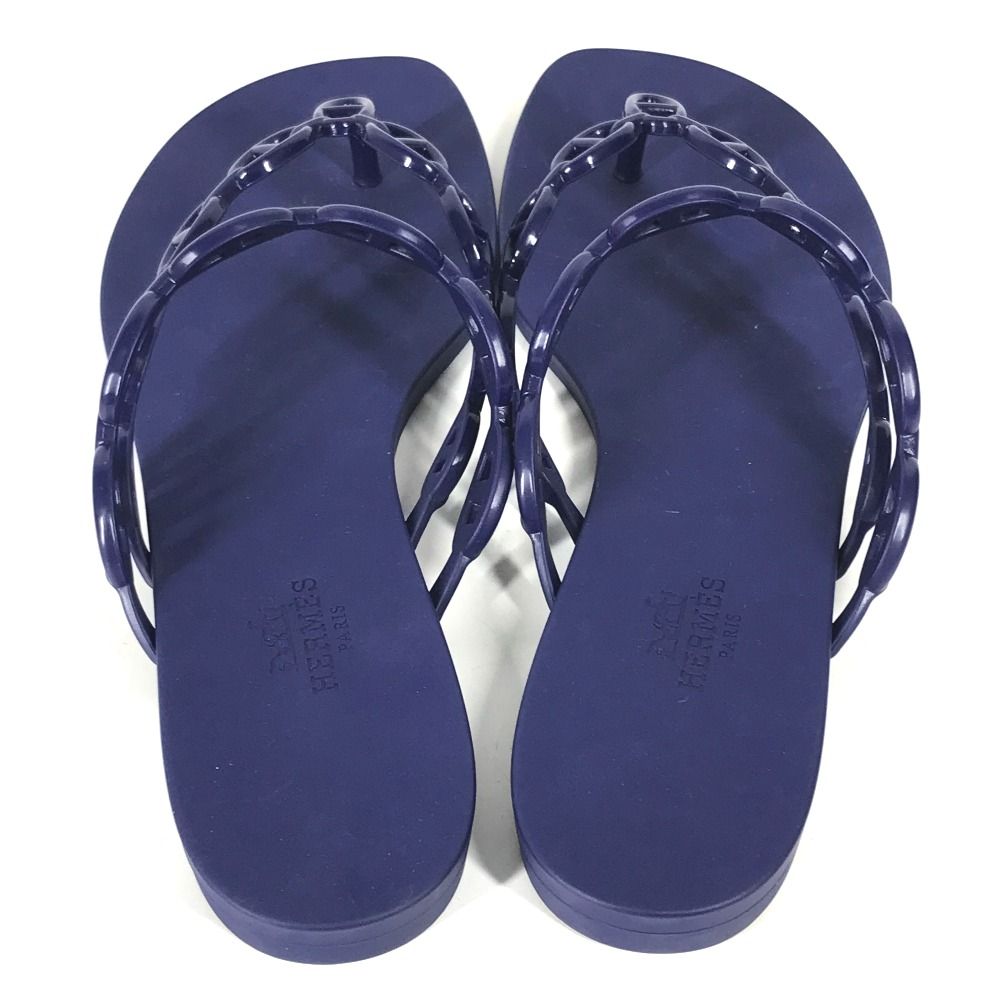 HERMES エルメス サンダル アイランド シェーヌダンクル H241051Z  