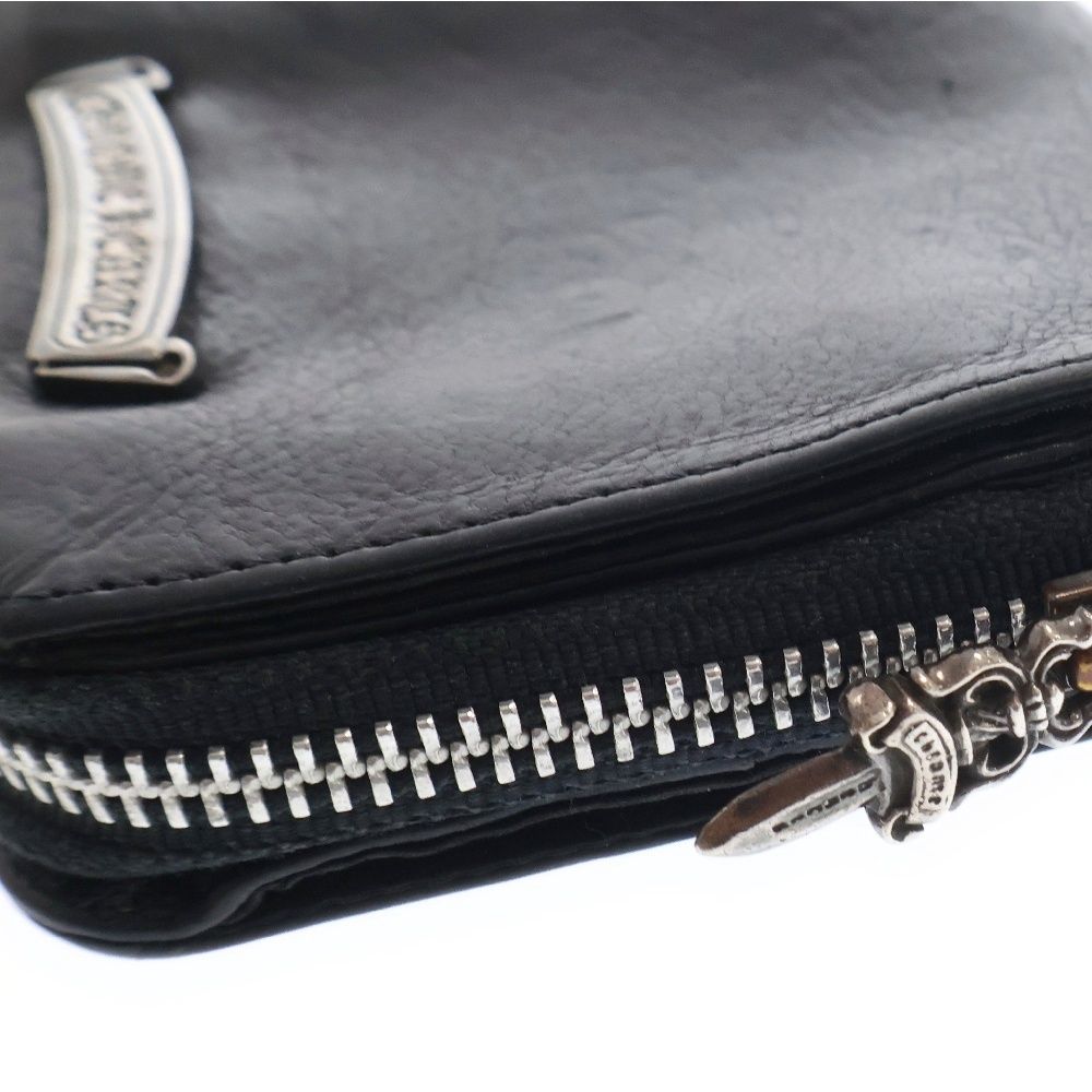 CHROME HEARTS クロムハーツ 財布 SQ ZIP BILL/スクエアジップ