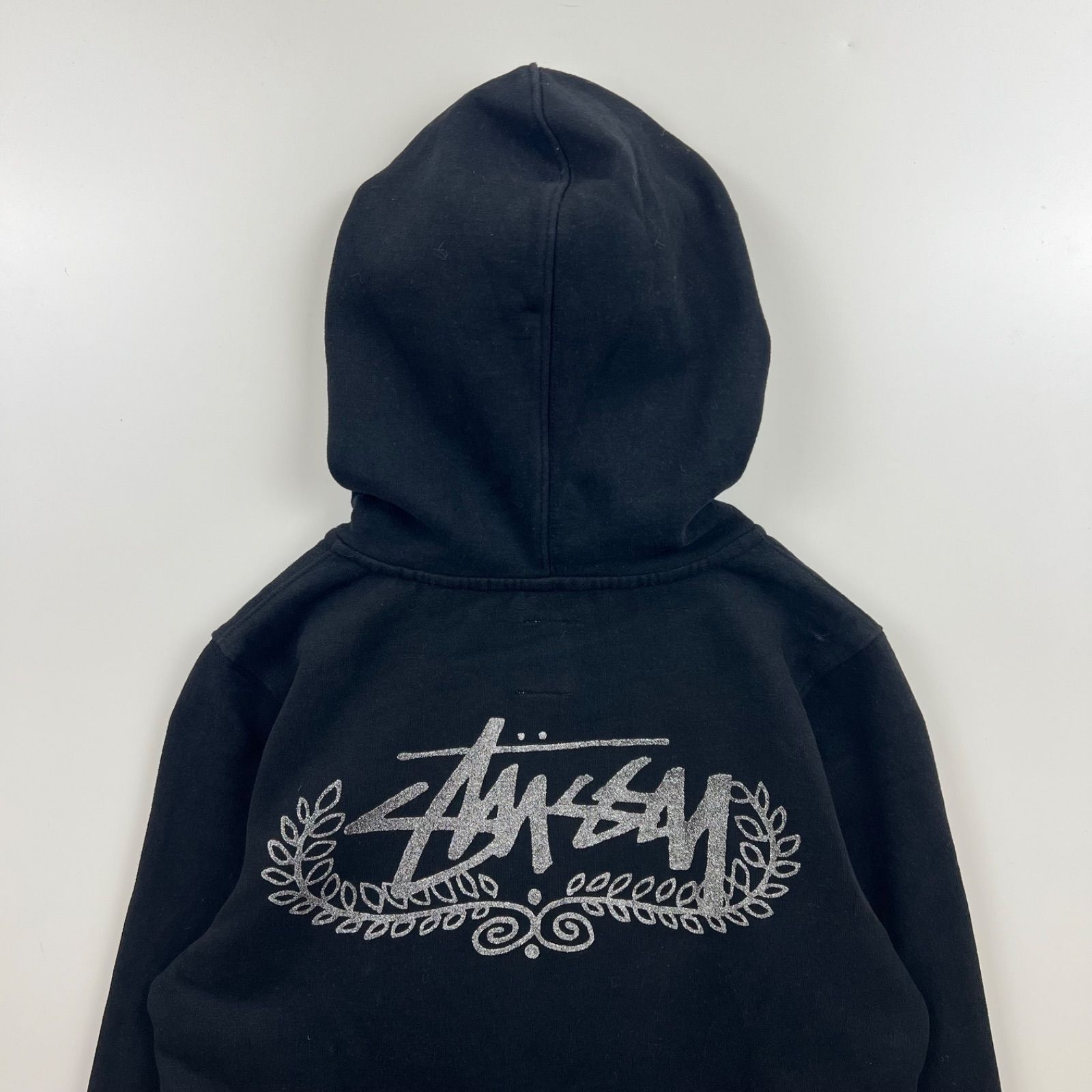 grunge Stussy ベルベット　短丈　光沢ブルゾン y2k 平成ギャル grunge Stussy ベルベット 短丈 光沢ブルゾン y2k 平成ギャル