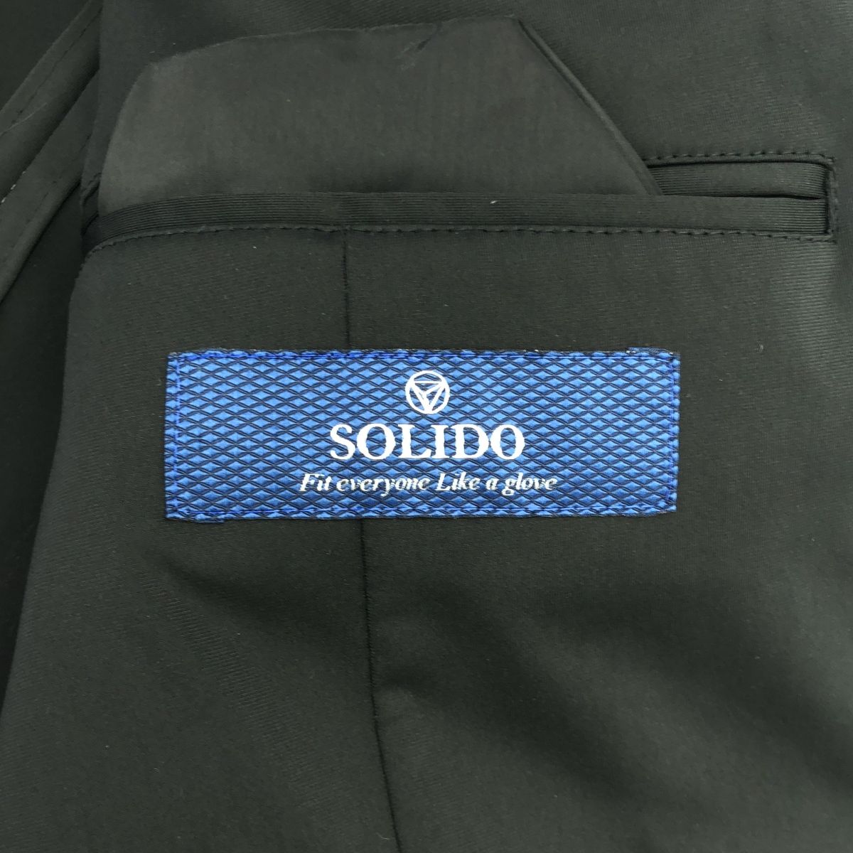 SOLIDO ソリード CRATERE テーラードジャケット MSL18A483 ブラック 02