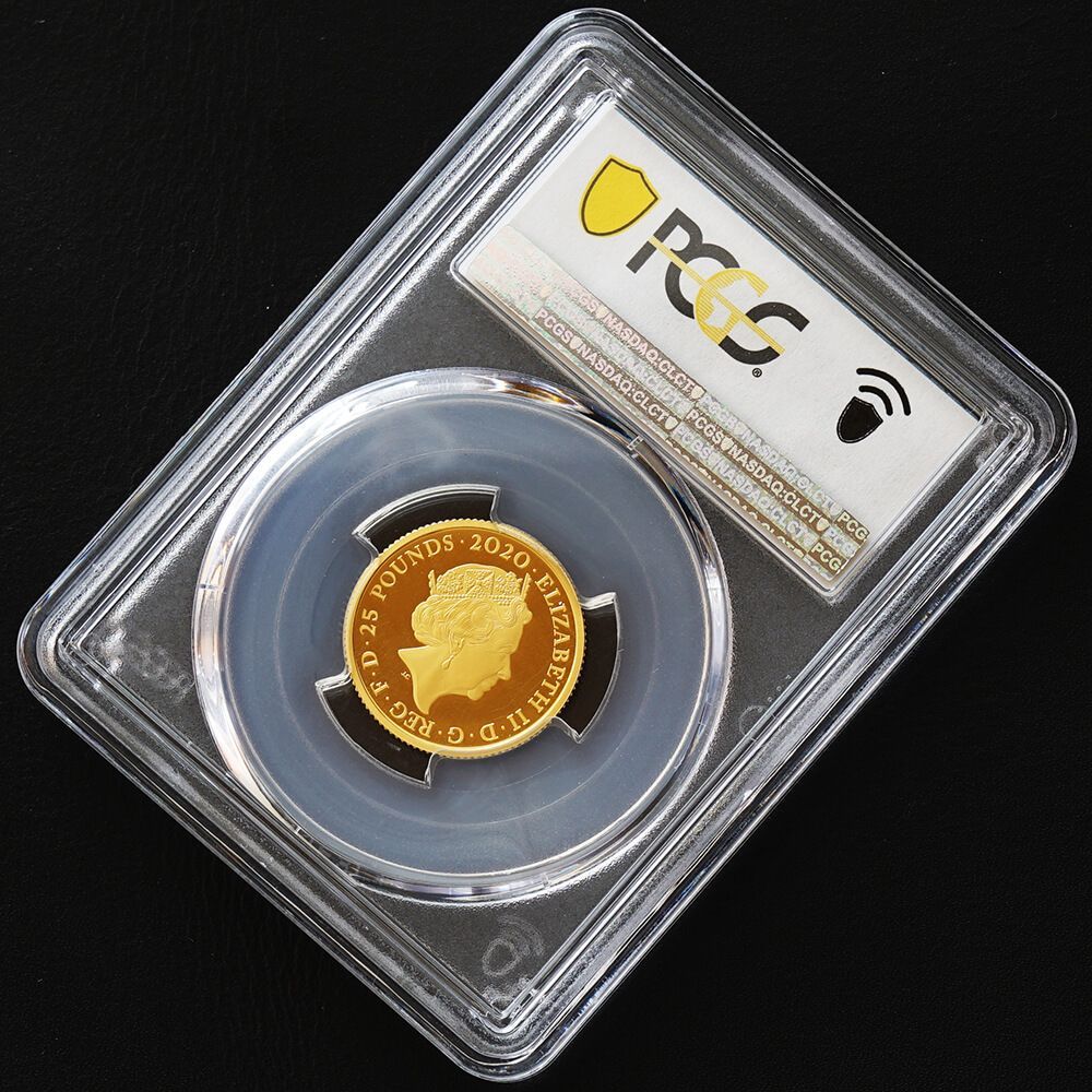 永遠の価値 金(gold)】 2020年 イギリス エリザベス2世 007