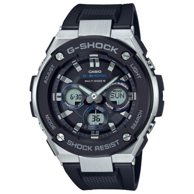 カシオCASIO Gショック G-SHOCK G-STEEL  ミドルサイズ電波ソーラー ファイアー・パッケージ  GST-W300FP-1A2JR【国内正規品】