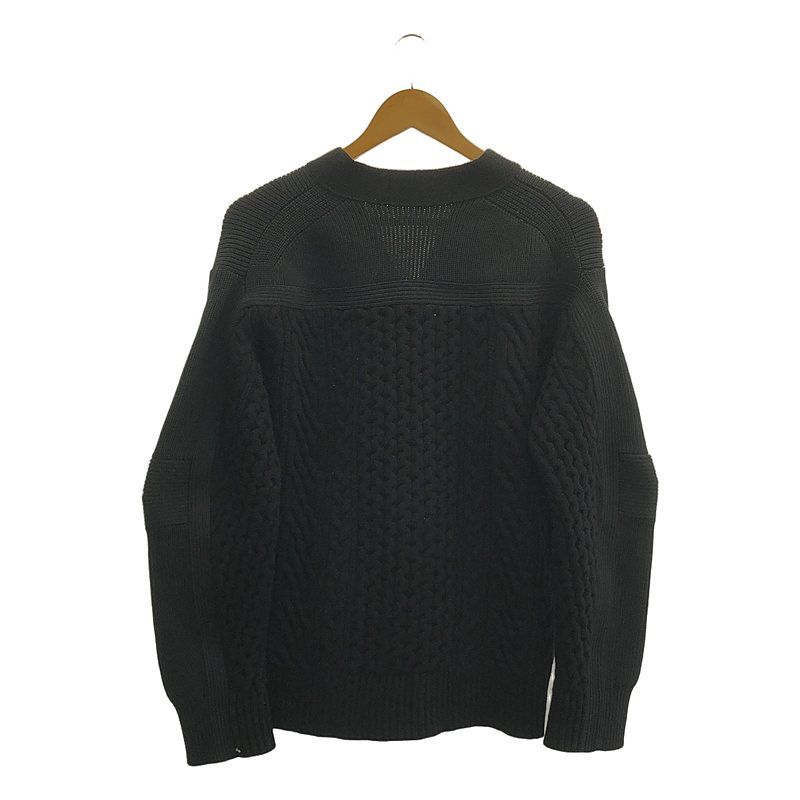 美品】 sacai / サカイ | 2024AW | Knit Cardigan ジップアップ