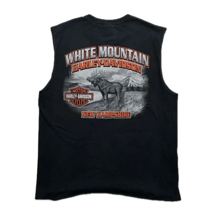 Harley-Davidson ノースリーブ カットオフTシャツ タンクトップ
