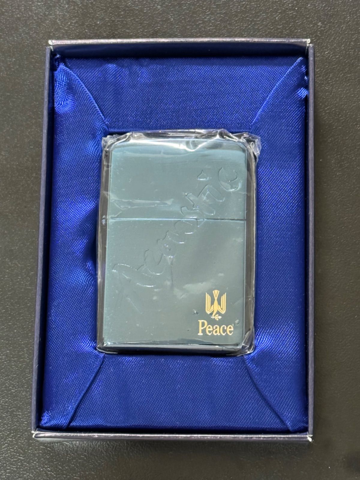 zippo Peace Acoustic BLUE TITAN 限定品 ピース zippo Peace Acoustic BLUE TITAN 限定品 ピース
